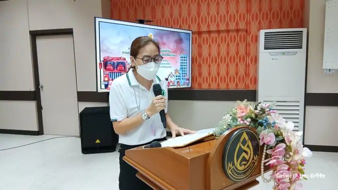 การฝึกอบรมระงับอัคคีภัย ปีงบประมาณ 2567
