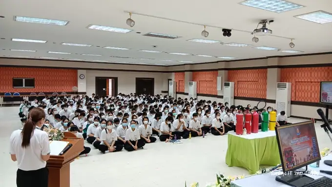 การฝึกอบรมระงับอัคคีภัย ปีงบประมาณ 2567
