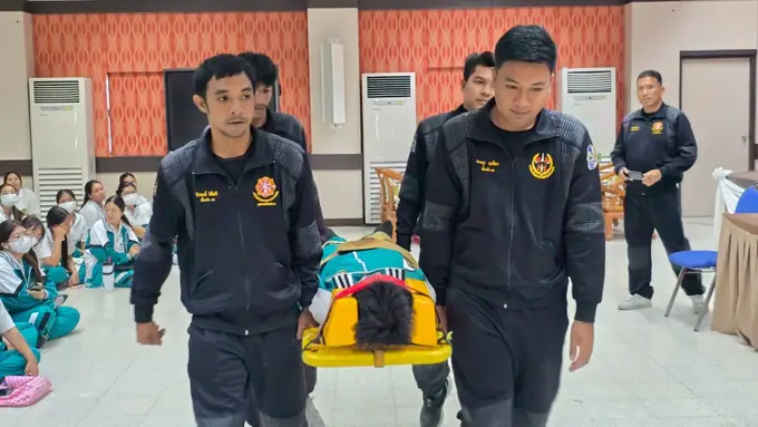 การฝึกอบรมระงับอัคคีภัย ปีงบประมาณ 2568