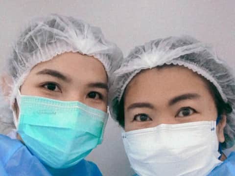 จิตอาสา ศูนย์ฉีดวัคซีนกลางบางซื่อ 13 ตุลาคม 2564