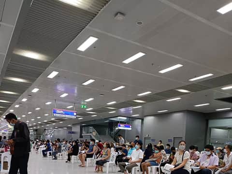 จิตอาสา ศูนย์ฉีดวัคซีนกลางบางซื่อ 30 กันยายน 2564