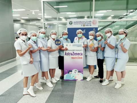 จิตอาสา ศูนย์ฉีดวัคซีนกลางบางซื่อ 29 มิถุนายน 2564